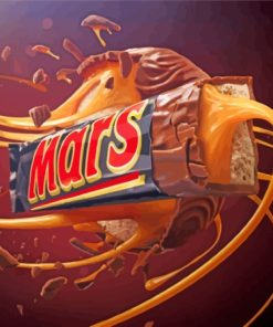 MARS Chocolate Bar Paint By Numbers