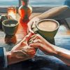 Coffee Couple Paint By Numbers