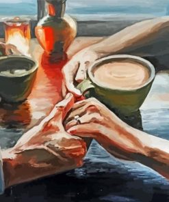 Coffee Couple Paint By Numbers