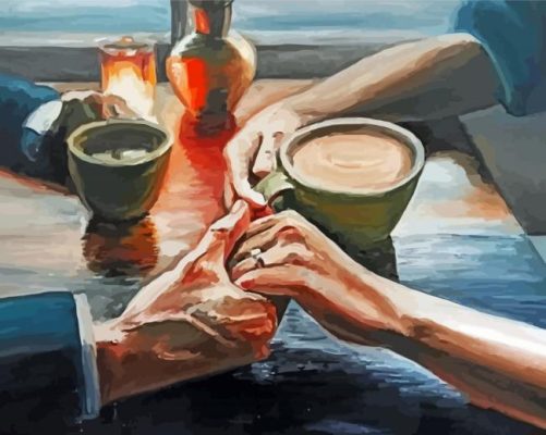 Coffee Couple Paint By Numbers