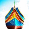 Colorful Boat Prow Paint By Numbers