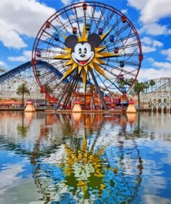 Disney California Adventure Park Paint By Numbers