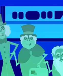 Disney Hitchhiking Ghosts Paint By Numbers