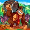 Donkey Kong Paint By Numbers