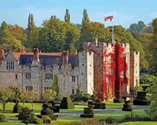 England Hever Castle Paint By Numbers