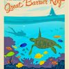 Great Barrier Reef Poster Paint By Numbers