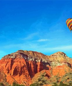 Hot Air Ballooning Over Palo Duro Canyon Paint By Numbers