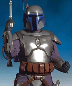 Jango Fett Paint By Numbers