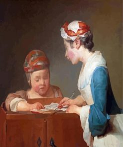 Jean Siméon Chardin Art Paint By Numbers