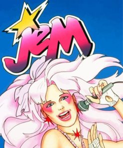 Jem TV Series Paint By Numbers