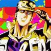 Josuke Higashikata Anime Paint By Numbers