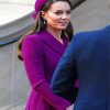 Kate Middleton In A Purple Coat Paint By Numbers