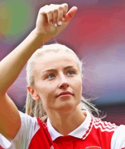 Leah Williamson Arsenal Football Player Paint By Numbers