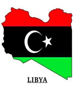 Libya Country Flag Paint By Numbers