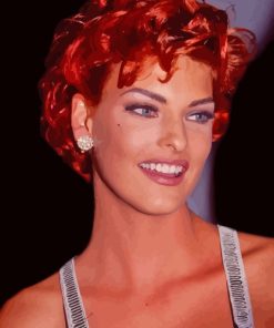 Linda Evangelista Paint By Numbers