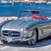 Mercedes Sl 300 By Sea Paint By Numbers