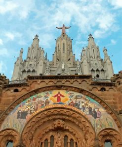 Mount Tibidabo Gate Paint By Numbers