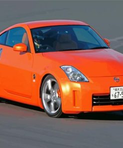 Nissan 350Z Paint By Numbers