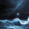 Ocean Waves At Night Paint By Numbers