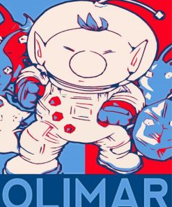 Olimar Anime Poster Paint By Numbers