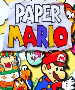 Paper Mario Paint By Numbers