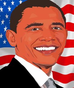 Barack Obama Pop Art Paint By Numbers