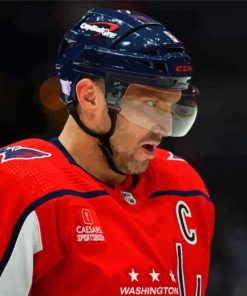 Professional Player Alexander Ovechkin Paint By Numbers