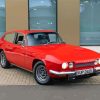 Red Reliant Scimitar Car Paint By Numbers