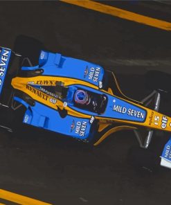 Renault R202 Formula One Paint By Numbers