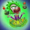 Rick And Morty Joker Cartoon Paint By Numbers