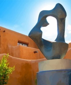 Santa Fe Museum Paint By Numbers