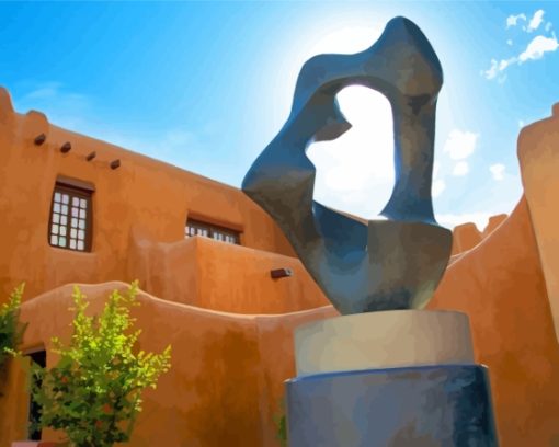 Santa Fe Museum Paint By Numbers