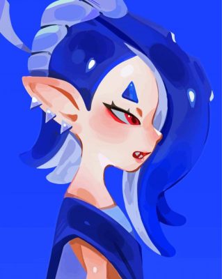 Shiver Splatoon 3 Game Paint By Numbers