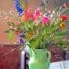 Summer Flowers In Water Jug Paint By Numbers