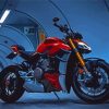 The Ducati Streetfighter Motorcycle Paint By Numbers