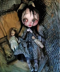 The Gothic Doll Paint By Numbers