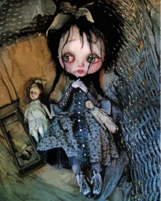 The Gothic Doll Paint By Numbers