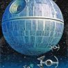 The Death Star Space Weapon Paint By Numbers