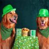 The Leprechaun Dogs Paint By Numbers