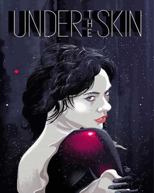 Under The Skin Movie Poster Paint By Numbers