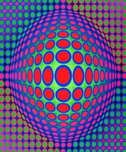 Vega 200 Victor Vasarely Paint By Numbers