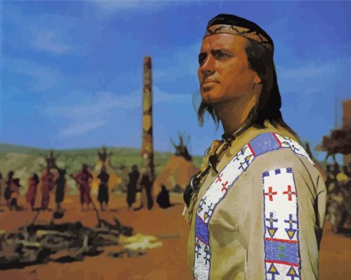 Winnetou Characters Paint By Numbers