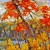 Abstract Autumn Foliage Tom Thomson Paint By Numbers