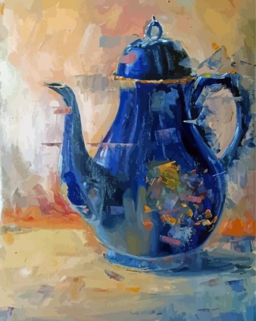 Abstract Teapot Paint By Numbers