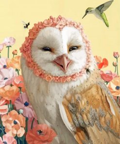 Adorable Owl Paint By Numbers