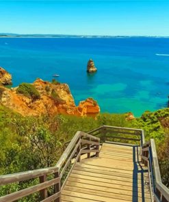 Aesthetic Algarve Beaches Paint By Numbers