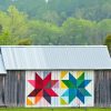 Aesthetic Barn With Quilts Paint By Numbers