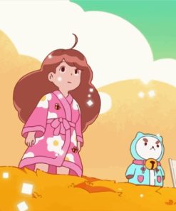 Aesthetic Bee And PuppyCat Paint By Numbers