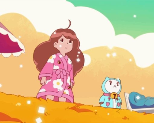 Aesthetic Bee And PuppyCat Paint By Numbers