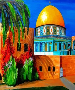 Dome Of The Rock Paint By Numbers